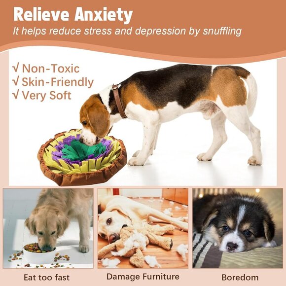 NWOT IFOYO Portable Washable Dog Snuffle Mat Interactive Puzzle Toy - Picture 11 of 12